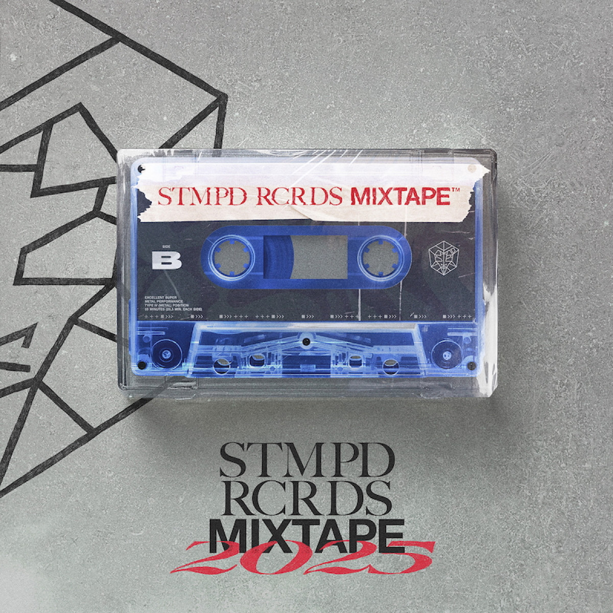 Cover Various Artists - STMPD RCRDS Mixtape 2025 Side B